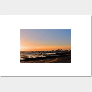 Thorpe Bay Sunset Southend on Sea Essex Posters and Art